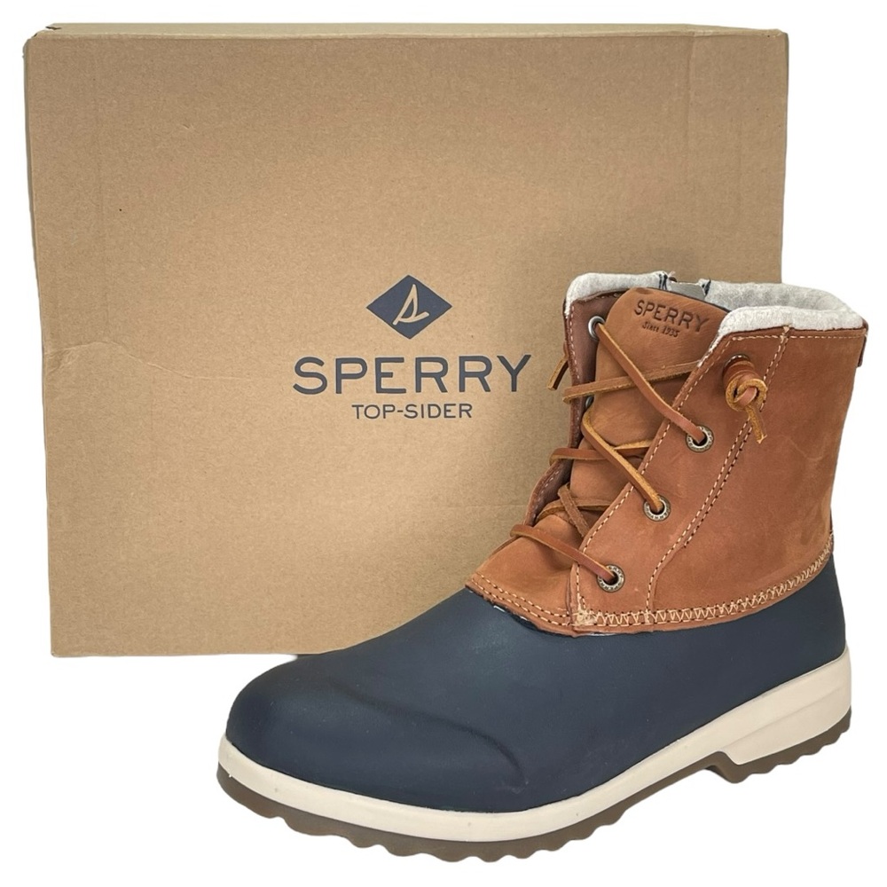 Sperry Maritime Repel Waterproof Mid Top Womens Ducks Boots Size 7M - Picture 11 of 12